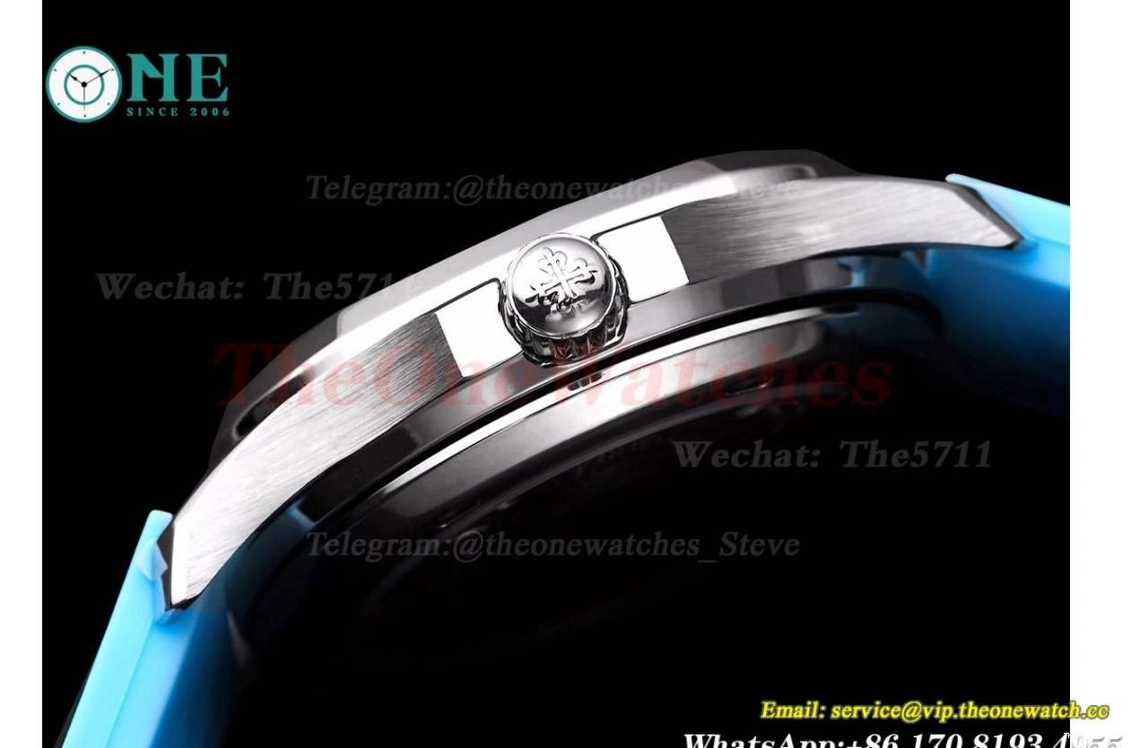 Bezel RU Aquanaut Ladies 35mm Blue SS A324 TWF Diamond 0520
